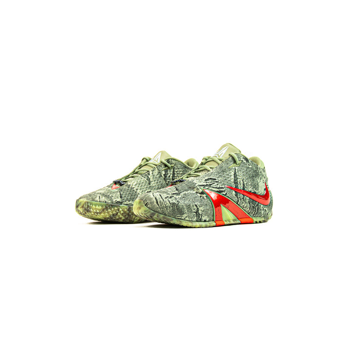 JA 4 Halloween (Oil Green/Bright Crimson)