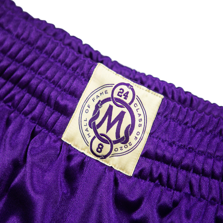 Authentic HOF Los Angeles Lakers Shorts 1996-2016 (Purple)