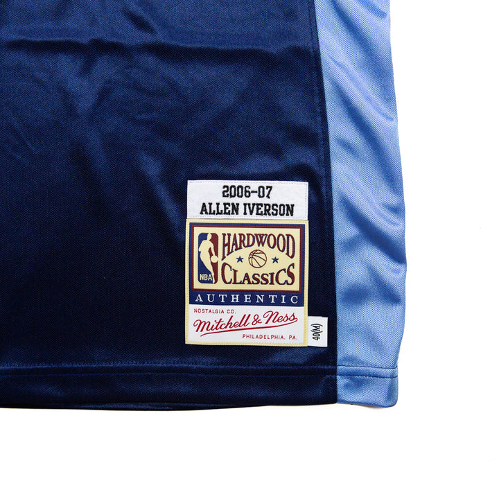 Authentic Allen Iverson Denver Nuggets 06-07 Jersey (Navy Alternate)