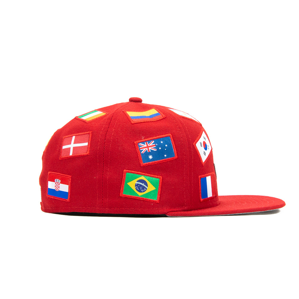 Internationally Known Cincinnati Reds Fitted (Flags)