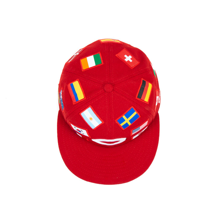 Internationally Known Cincinnati Reds Fitted (Flags)