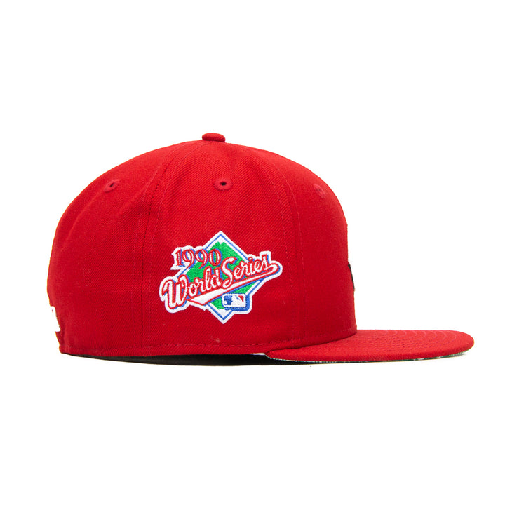 Cincinnati Reds Fitted (Green Paisley)