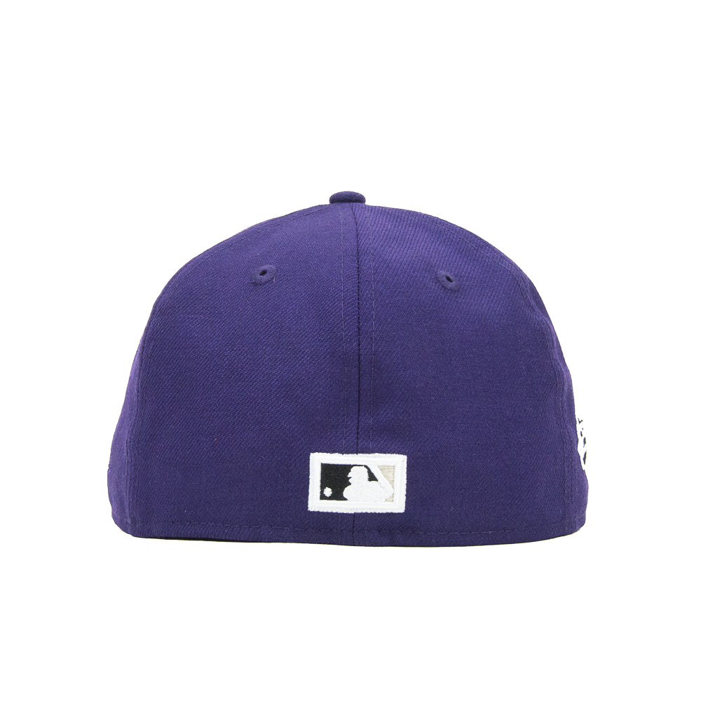 Cincinnati Reds Ohio Side-Patch Fitted Cap (Purple)