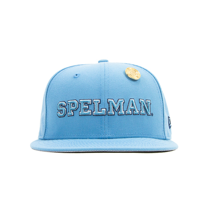 New Era x HBCU Spelman College Fitted Cap (Columbia Blue)