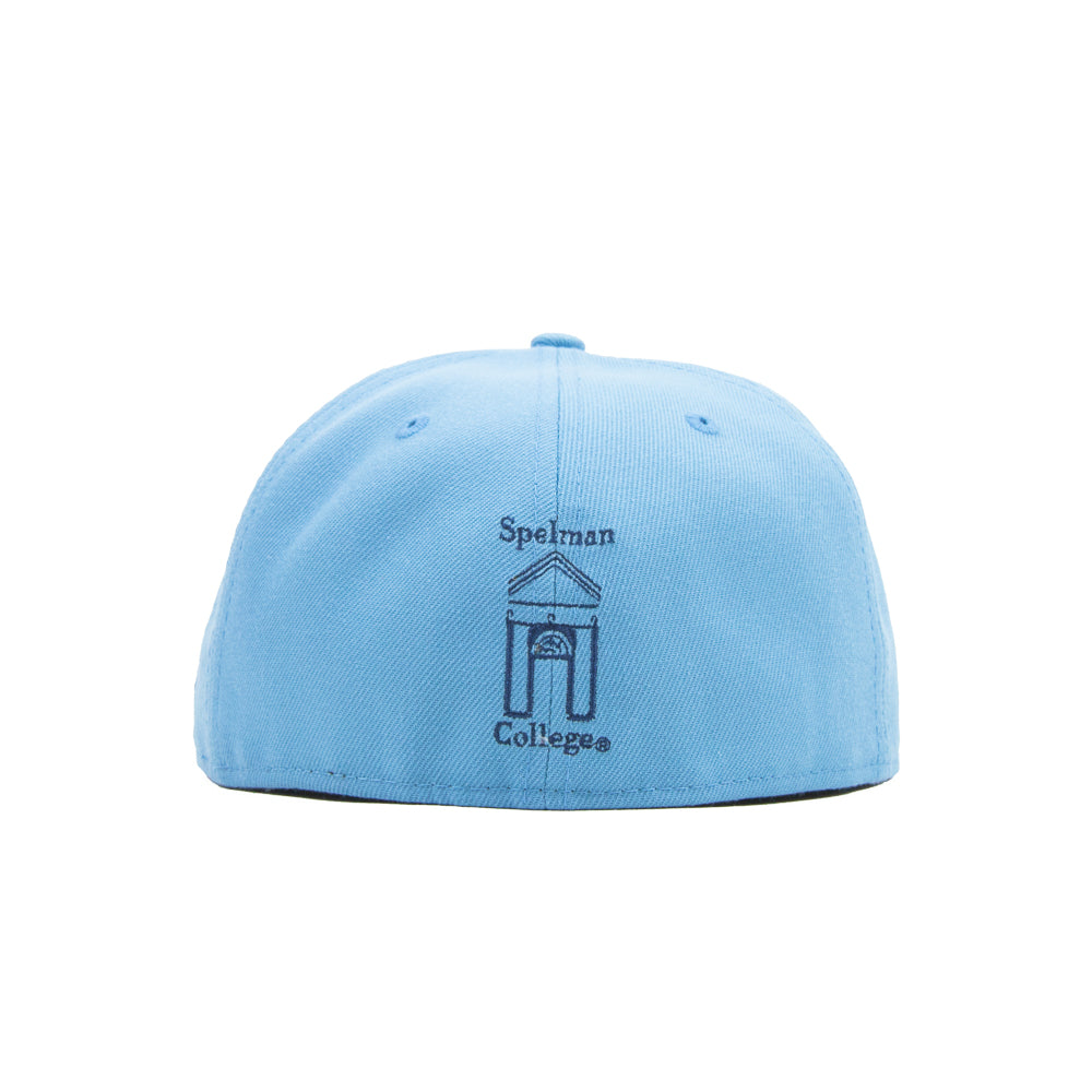 New Era x HBCU Spelman College Fitted Cap (Columbia Blue)