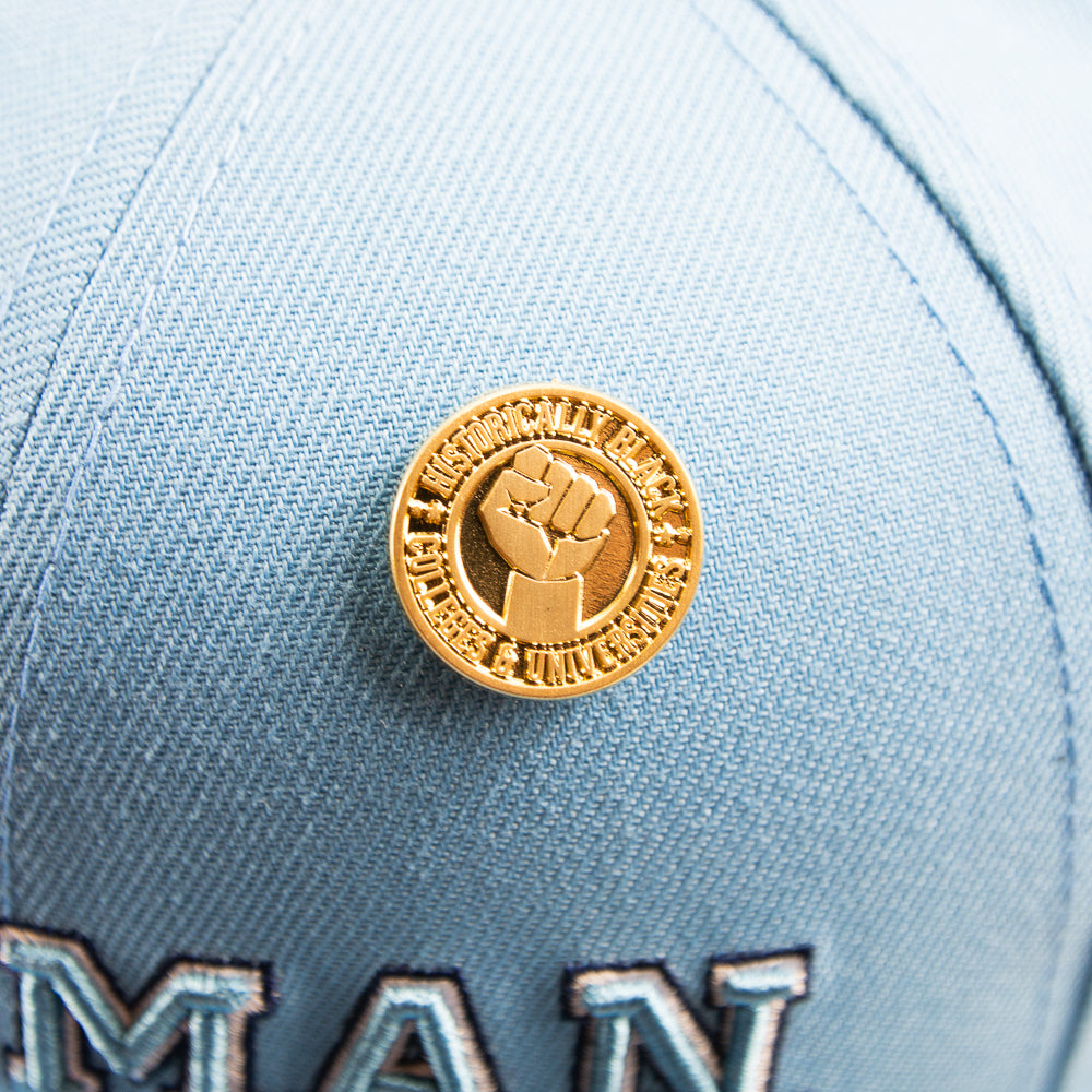 New Era x HBCU Spelman College Fitted Cap (Columbia Blue)