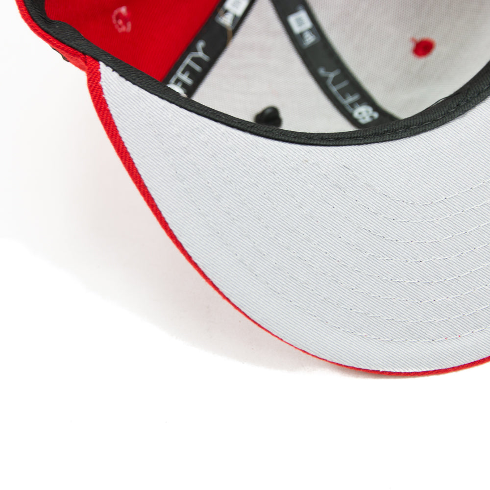 New Era x HBCU Clark Atlanta Fitted Cap (Red)