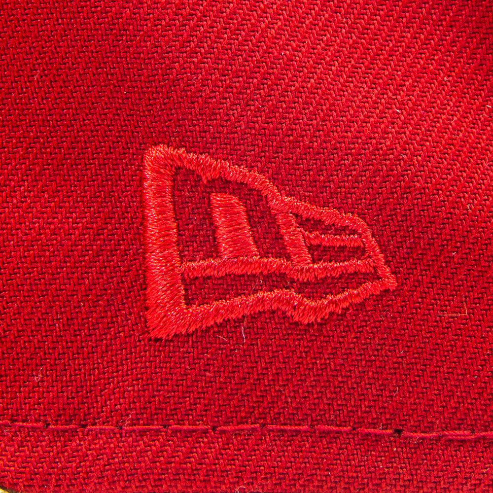 Cincinnati Reds 150th Anniversary Fitted Cap (Scarlet/Vanilla Gold)