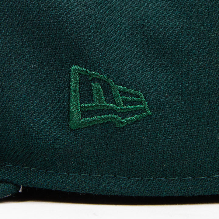 Cincinnati Reds C Font Fitted Cap (Dark Green)