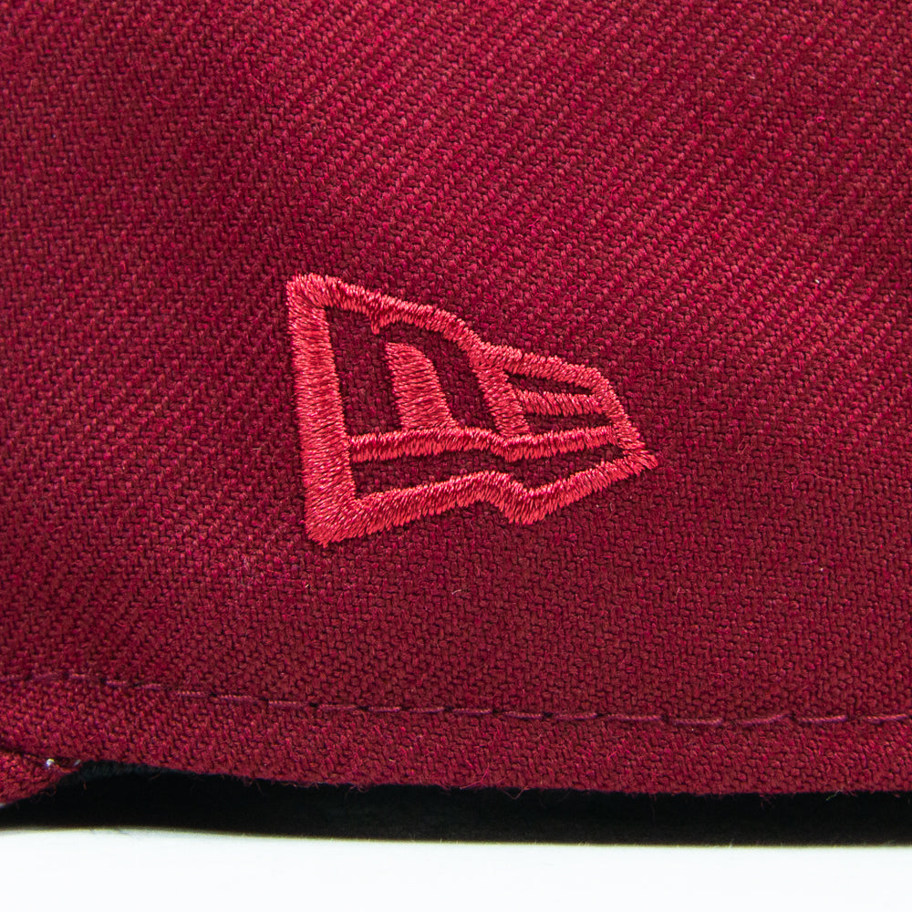 Cincinnati Reds C Font Fitted Cap (Cardinal)