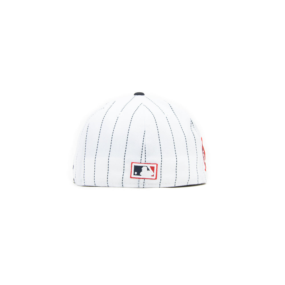 Cincinnati Reds 1919 World Series Fitted Cap (White/Pinstripe)