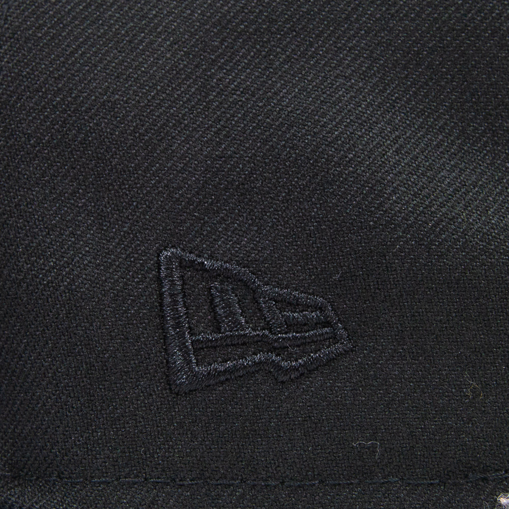 Cincinnati Reds 75 World Series Commissioner Fitted Cap (Black/Royal)
