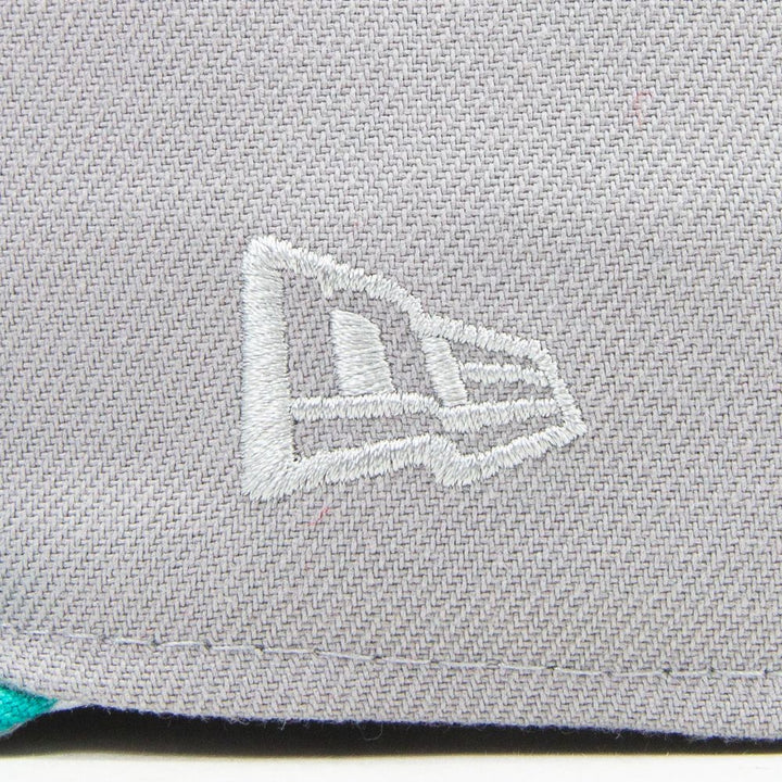 Kansas City Royals 1985 World Series Fitted Cap (Grey/Teal)