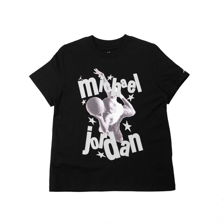 WMNS Jordan (Her)itage S/S Tee (Black/White/Grey)