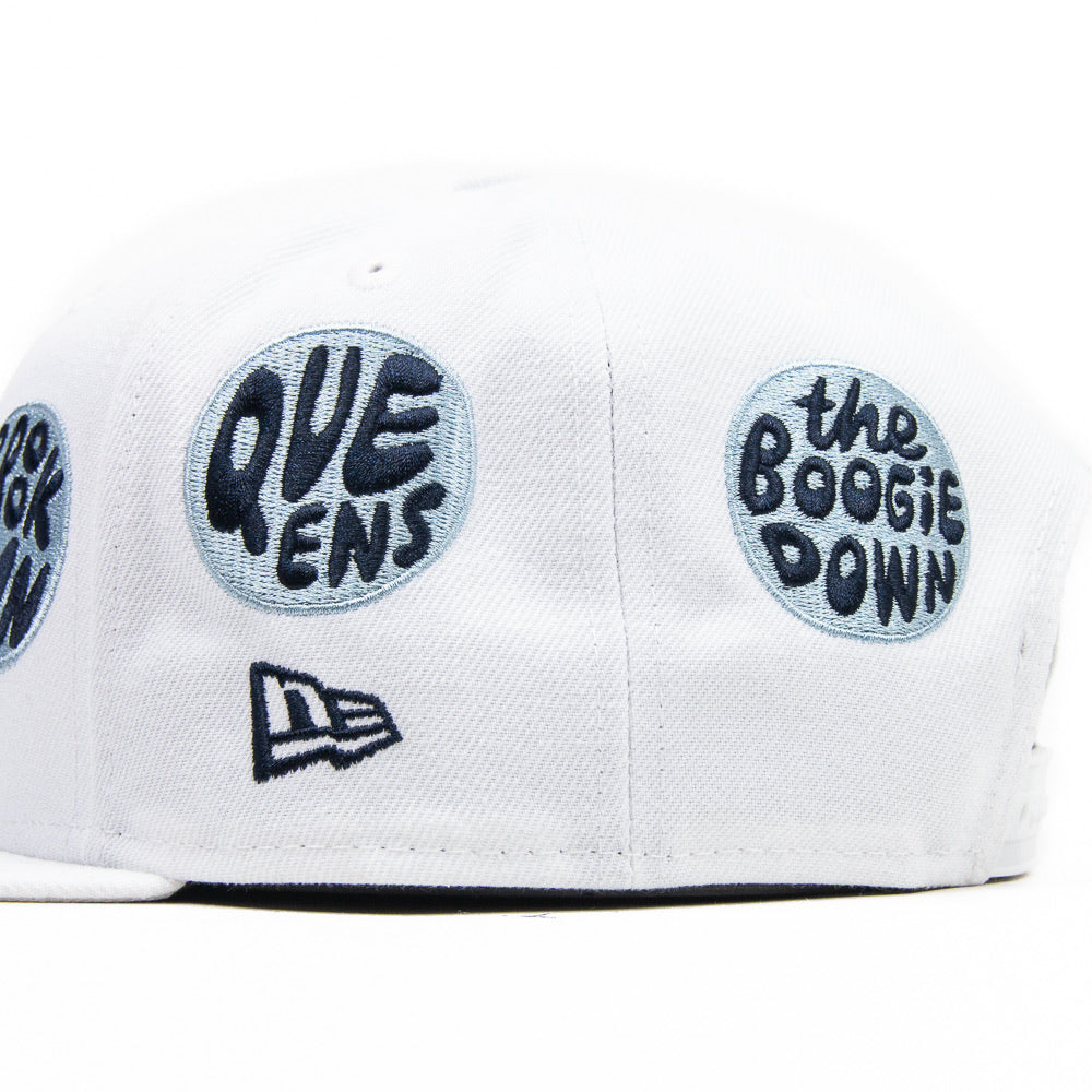 Kevin Lyons Basketball Snapback (White)
