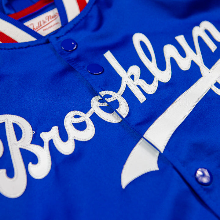 Jackie Robinson MLB Legends Satin Jacket Dodgers (Royal)