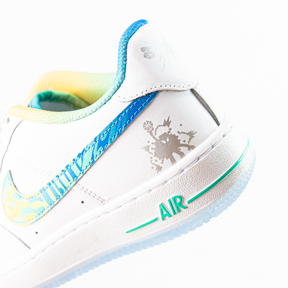 Air Force 1 LV8 GS (White/Multi-Color/White)