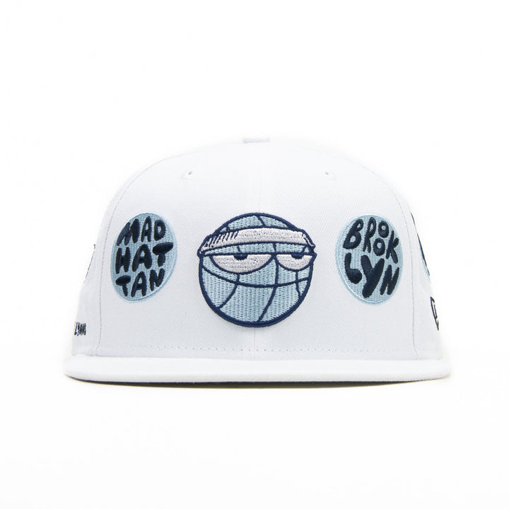 Kevin Lyons Basketball Snapback (White)