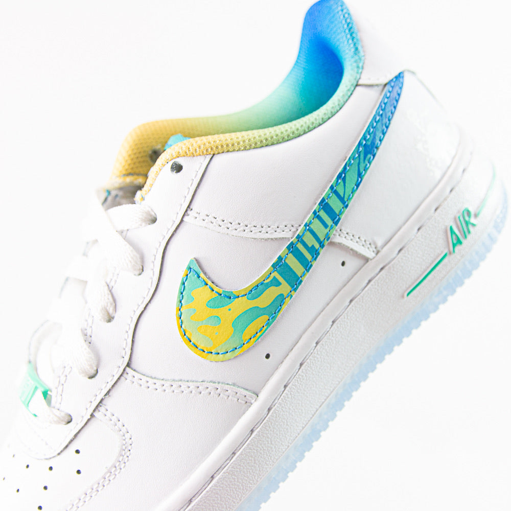 Air Force 1 LV8 GS (White/Multi-Color/White)