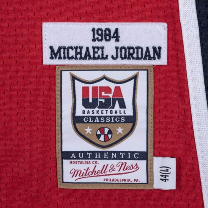 Michael Jordan 1984 Authentic Jersey (USA)