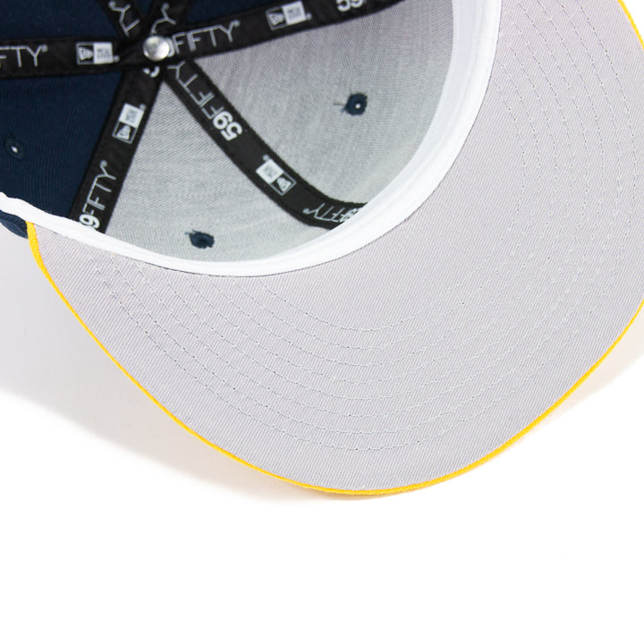 Cincinnati Reds 2015 All-Star Game Fitted Cap (Navy/Yellow)