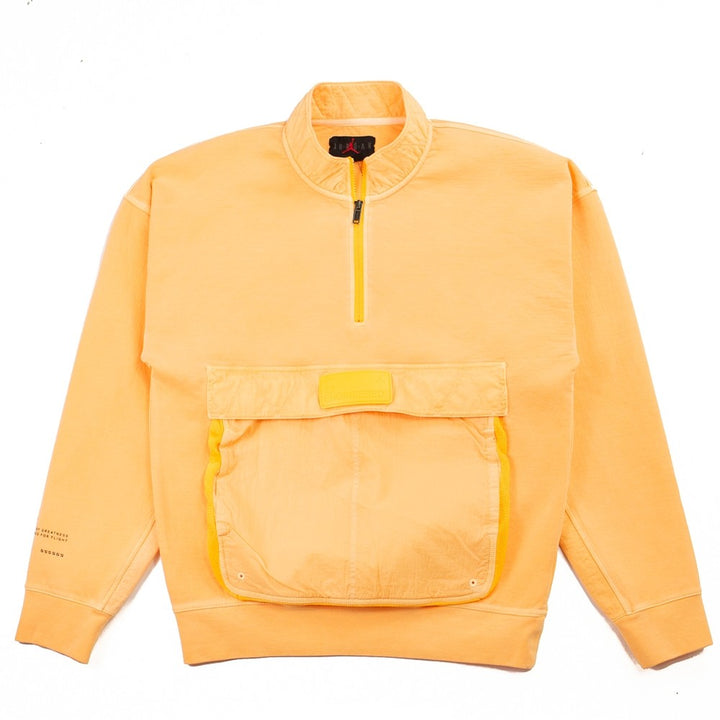 Jordan 23 Engineered 1/2 Zip Sweatshirt (Laser Orange)